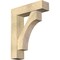 Ekena Millwork Westlake Block Rough Sawn Bracket w/ Offset Brace, Douglas Fir, 8"W x 30"D x 38"H BKT0806X30X38WTL05RDF - alternate 1